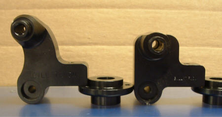 supercharger bracket idler pulleys snub requires smaller belt length note